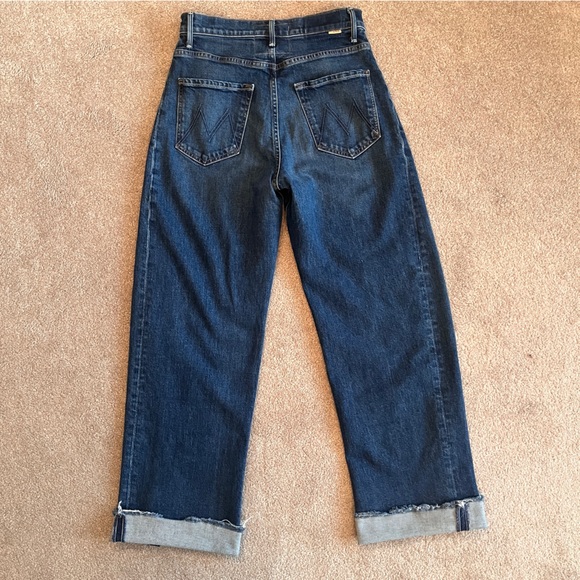 Mother Half Pipe Cuff Barrel-Leg Jeans - Picture 6 of 16